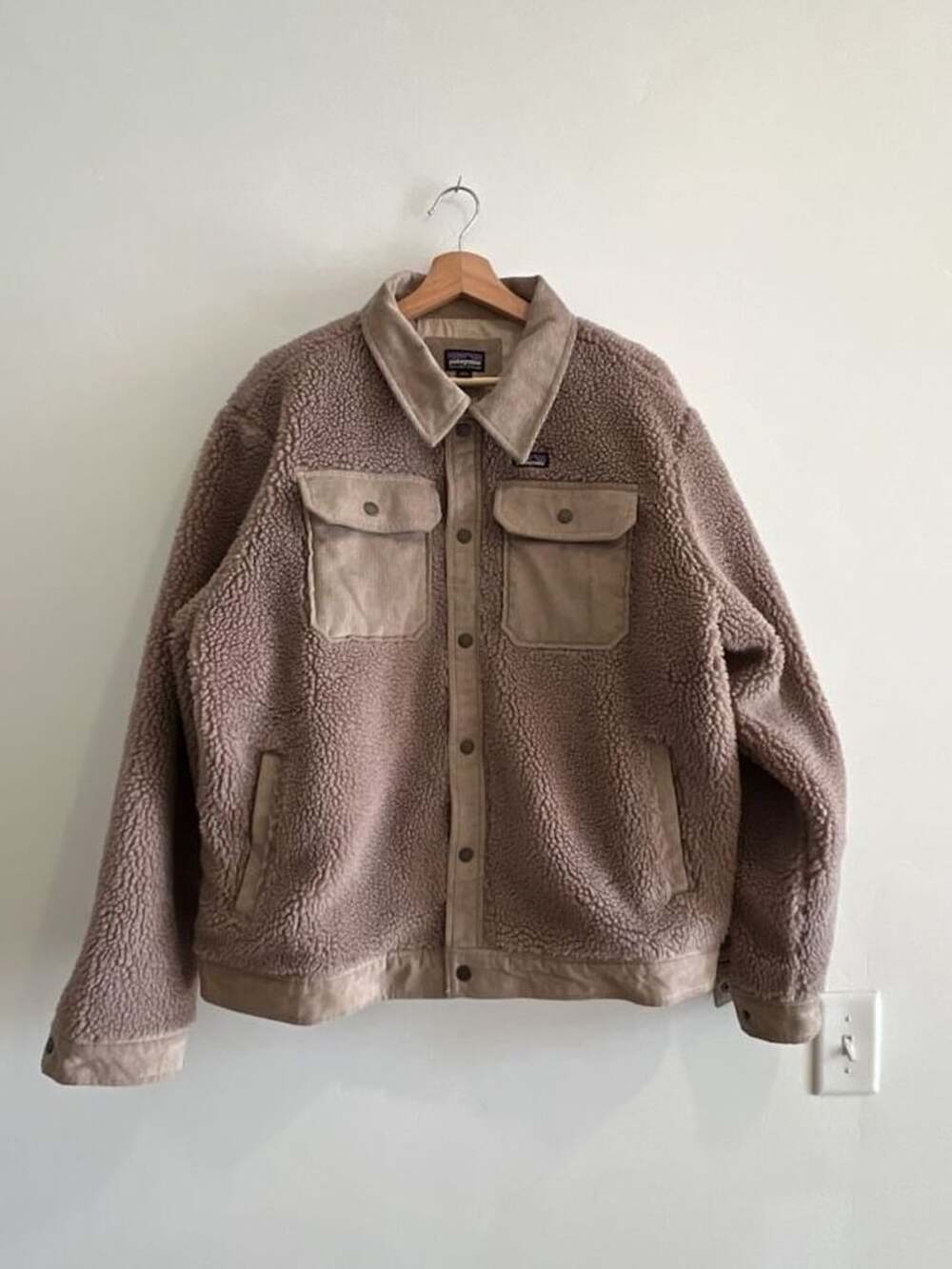 Patagonia Retro-X Trucker Jacket Fleece Organic Cotton Corduroy